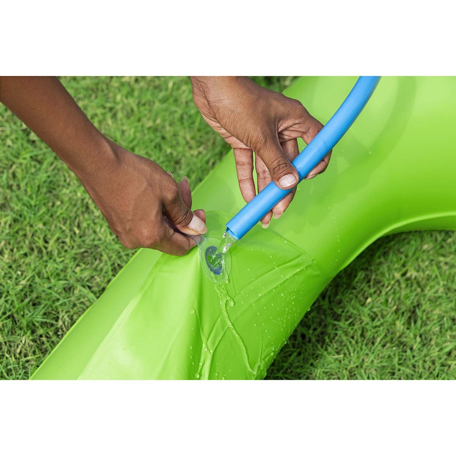 Inflatable Backyard Target Game with Balls & Axes