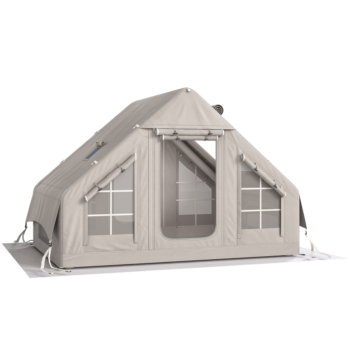 Inflatable Camping Tent, 5-8 People, 5000mm Waterproof
