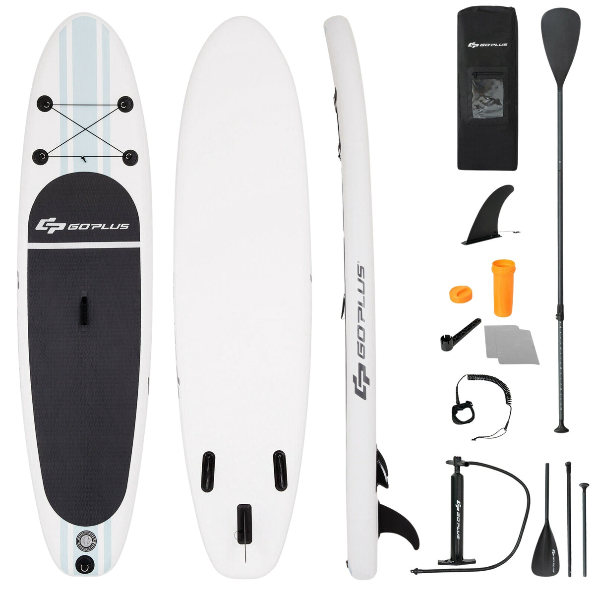 Inflatable Stand Up Paddle Board 10 Ft, Paddle and Pump