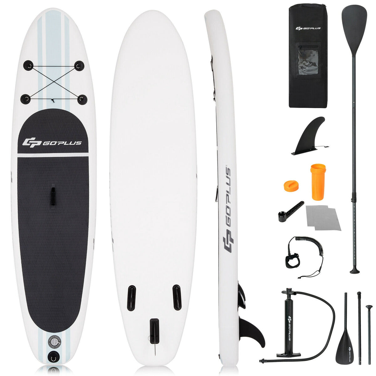 Inflatable Stand Up Paddle Board 10 Ft, Paddle and Pump