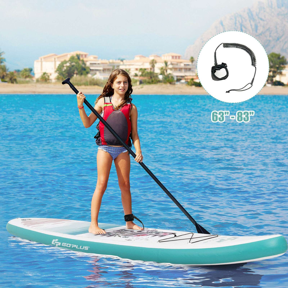 Inflatable Stand Up Paddle Board 11 Ft, Paddle and Pump