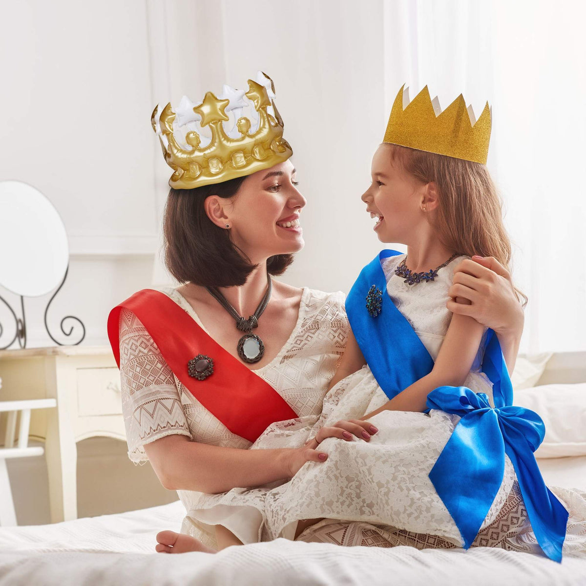 Inflatable crown 5-pack