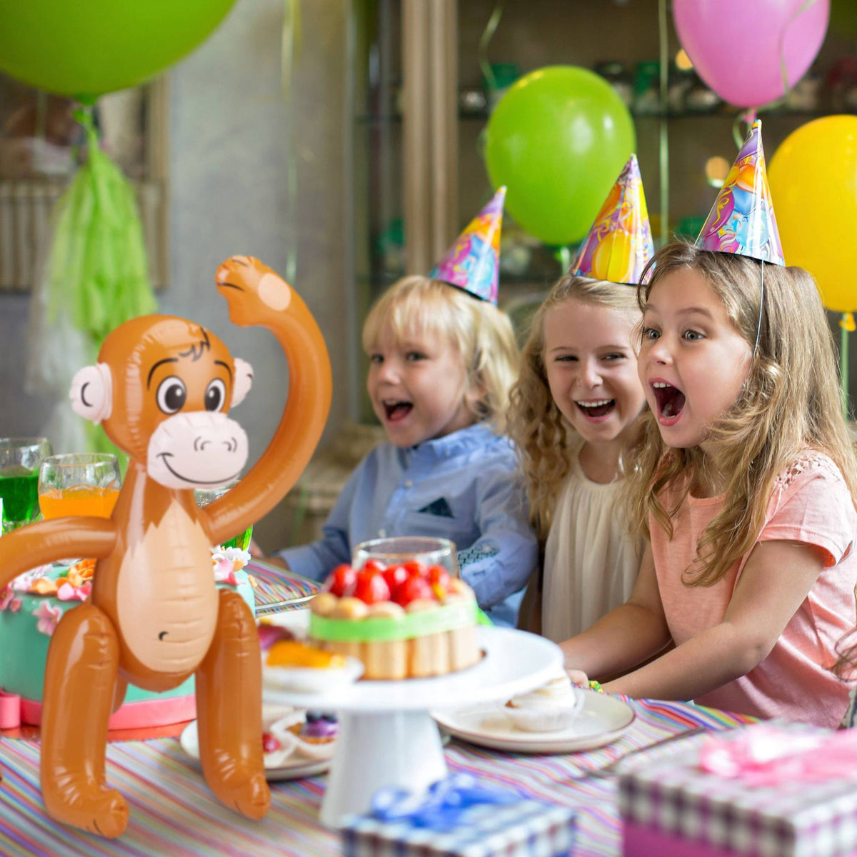 Inflatable monkey