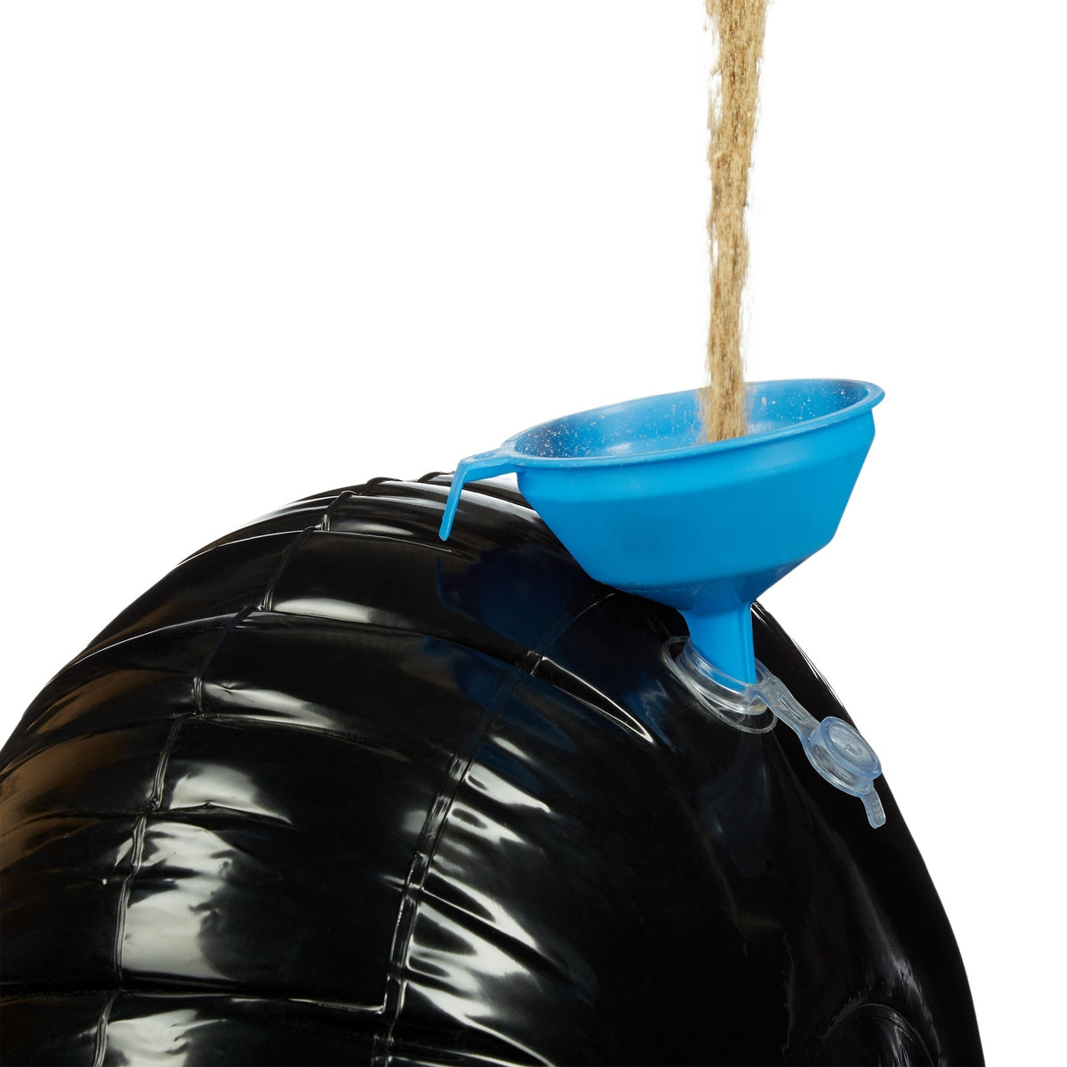 Inflatable punching bag