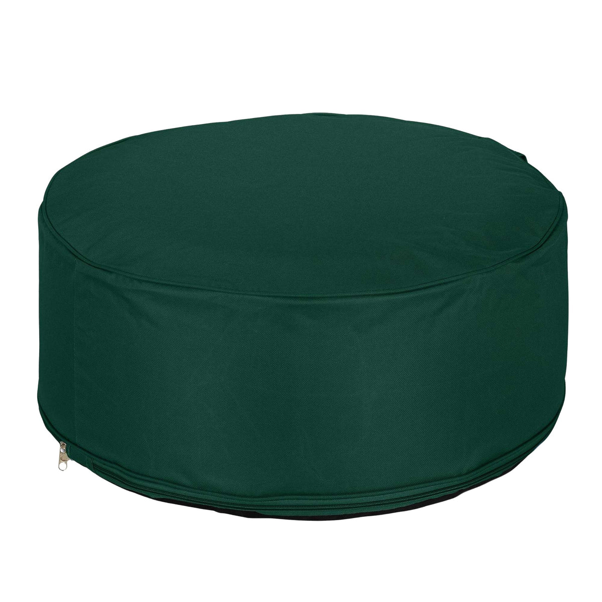Inflatable stool in green