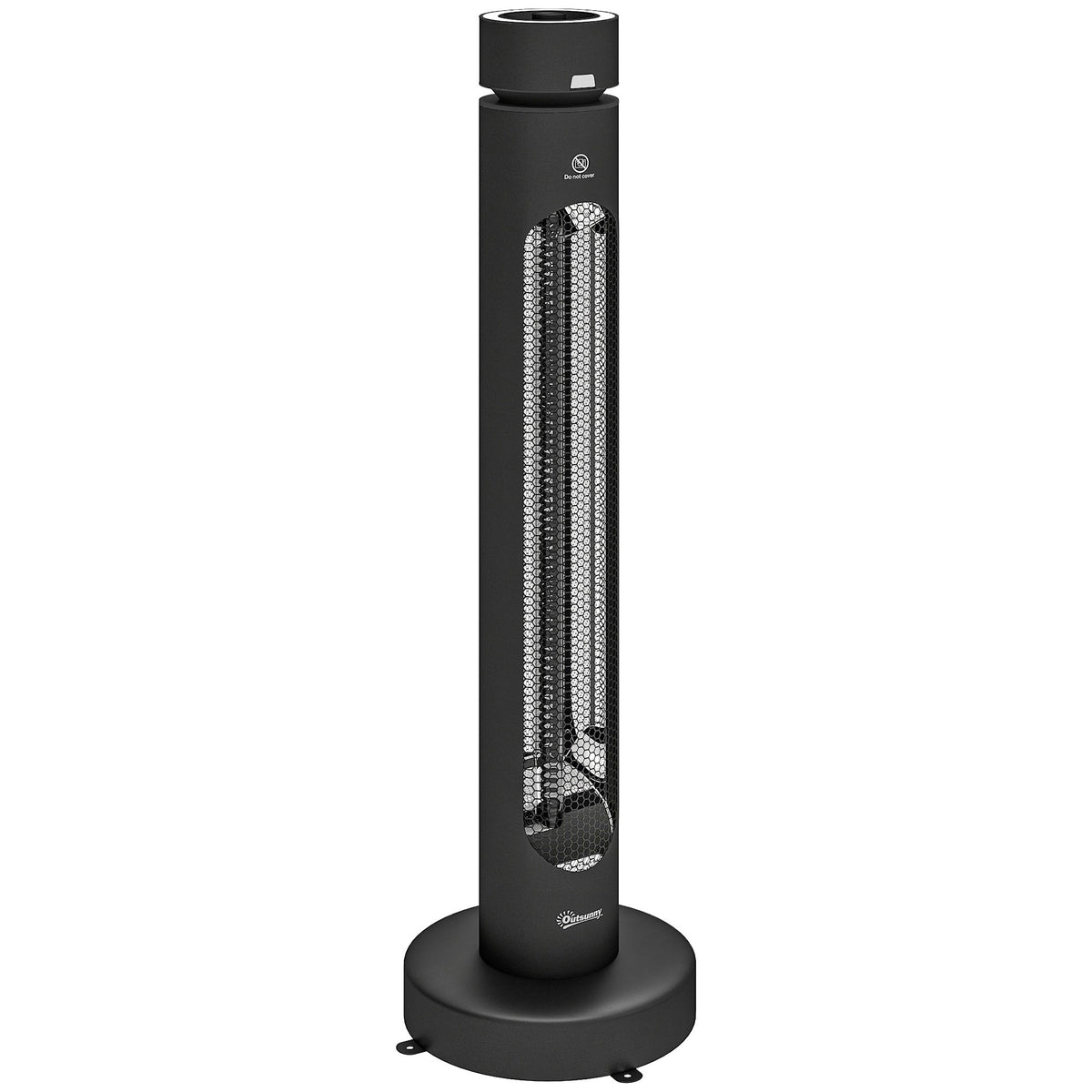 Infrared Patio Heater 2000W, Oscillating, Remote Control