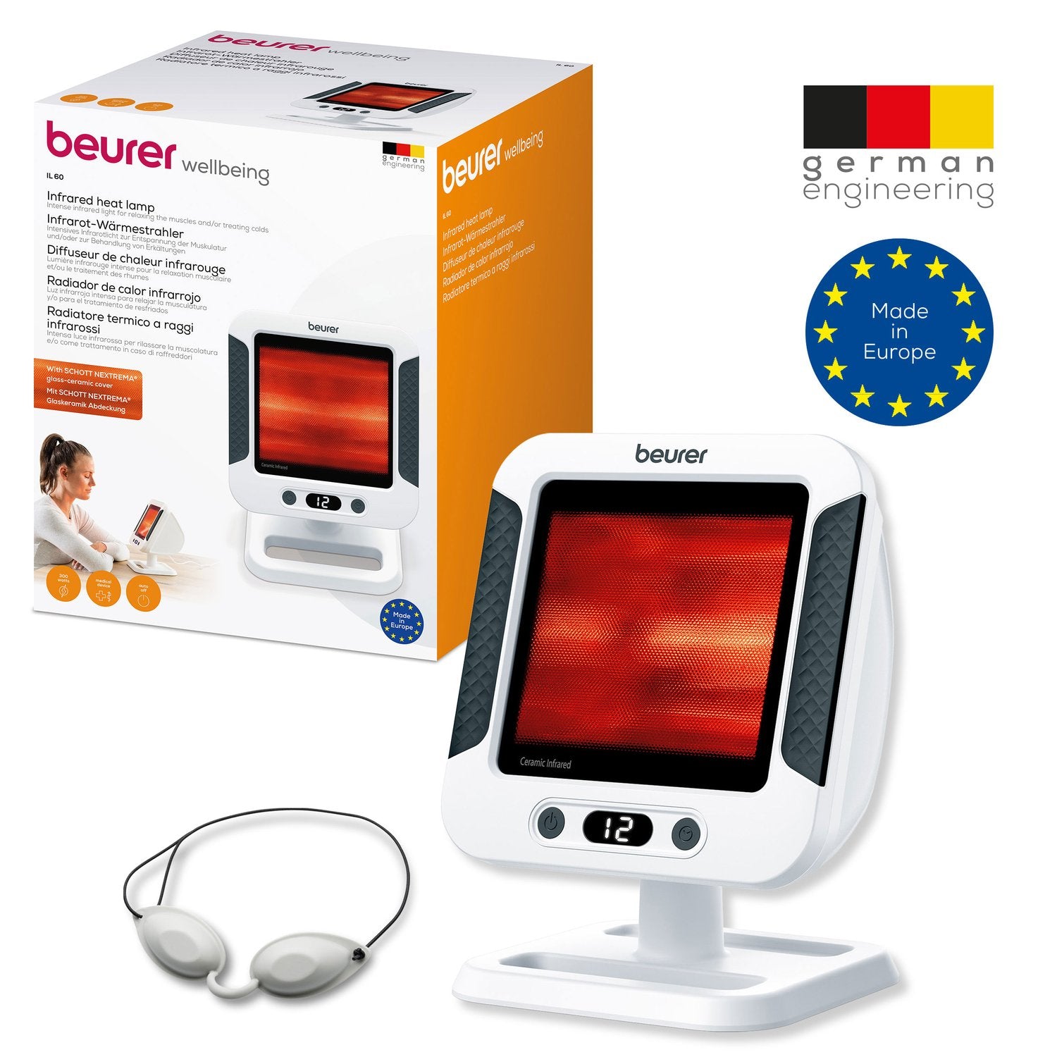 Infrared lamp 300 watts IL 60