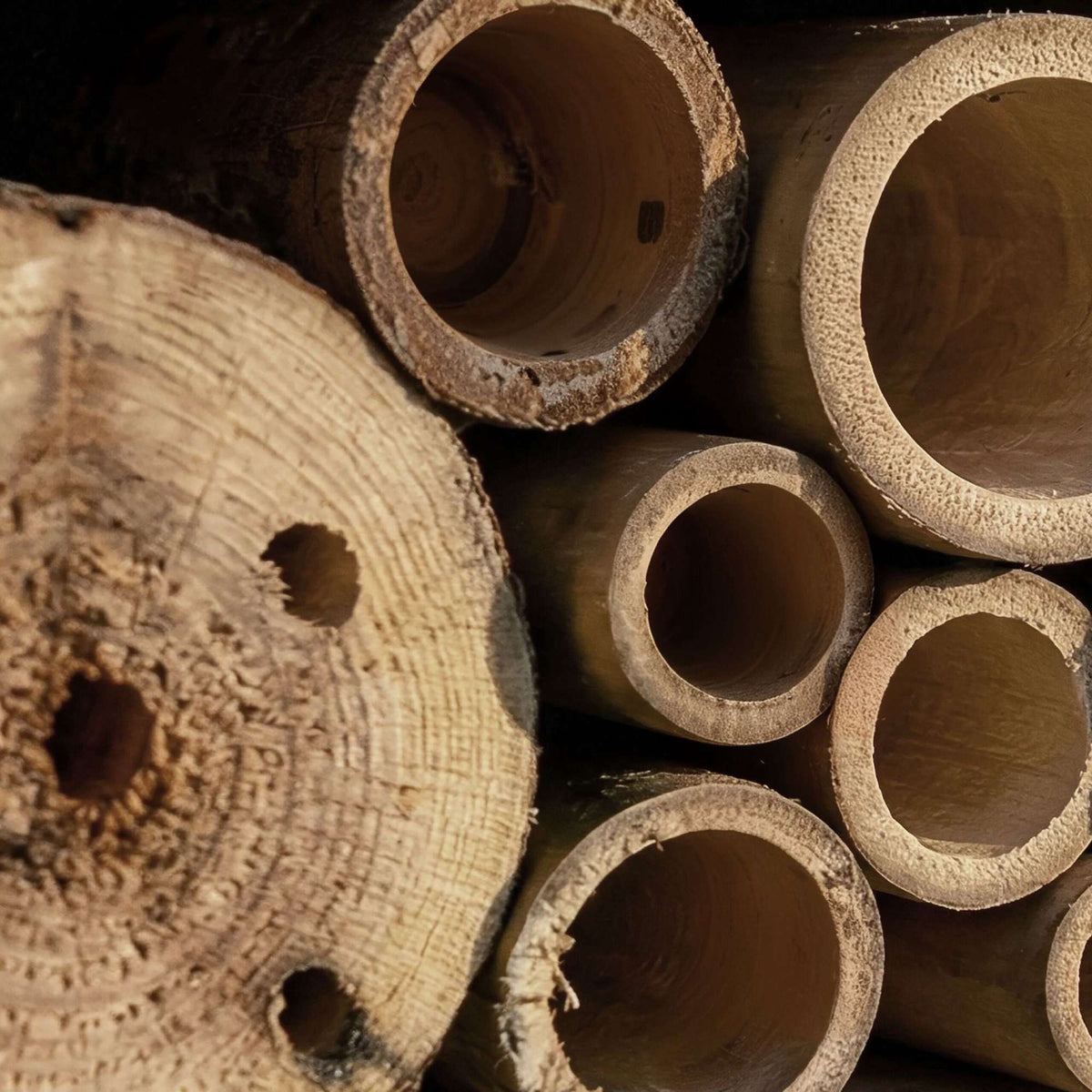 Insect Hotel With Stand – Weatherproof Metal Roof