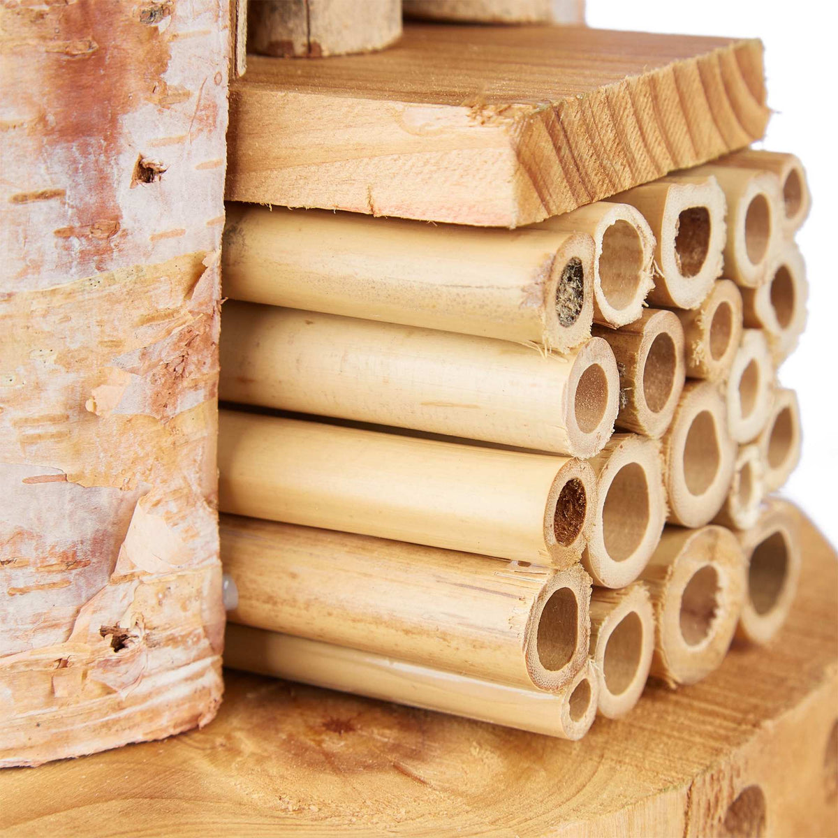 Insect Hotel for Bees with Green Roof