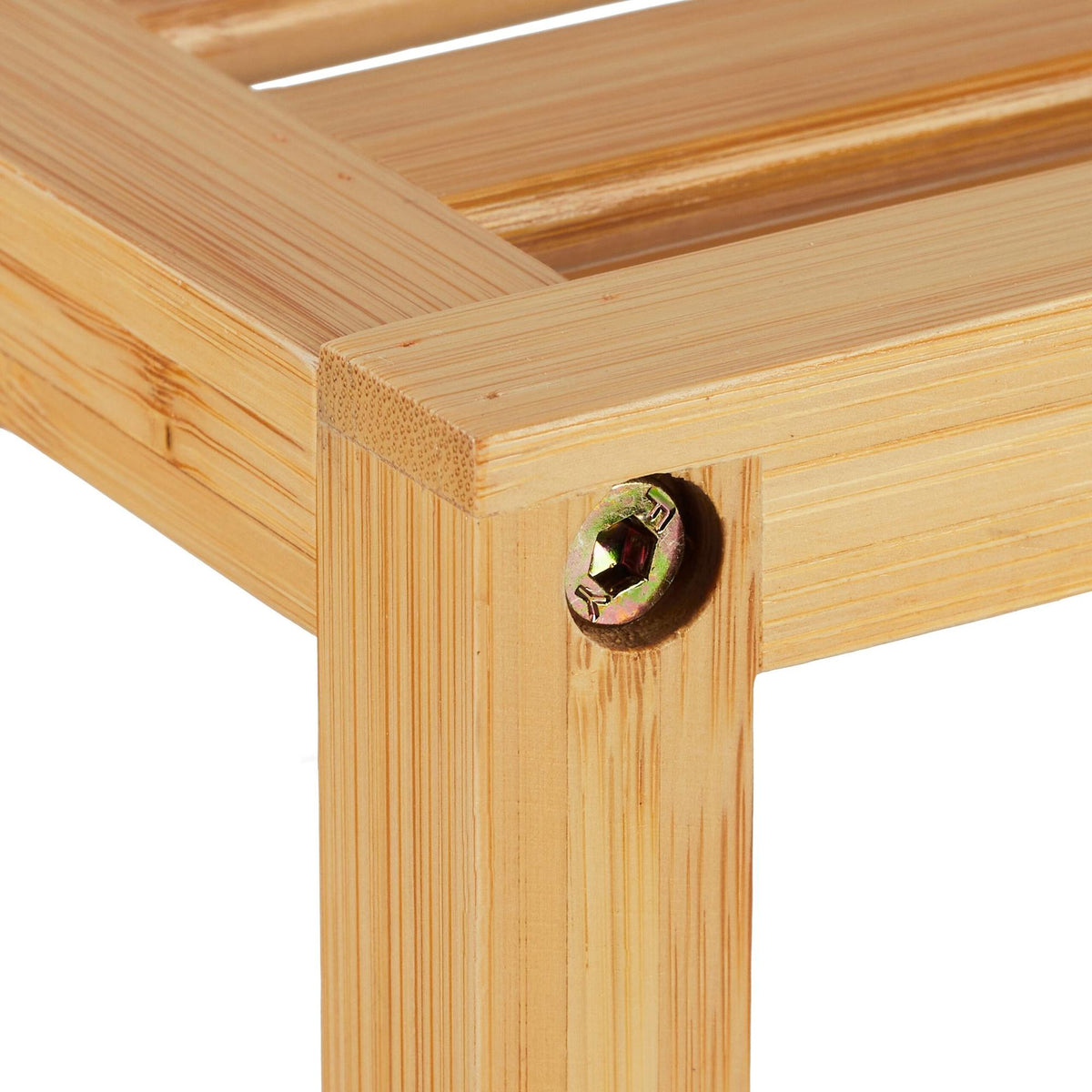 Insert for cabinet in bamboo, 2 pcs