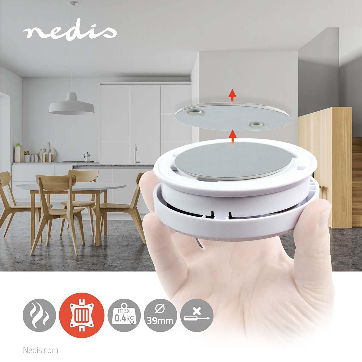 Installation of detector | Diameter: 39.4 mm | Magnetic | Tape | Silver