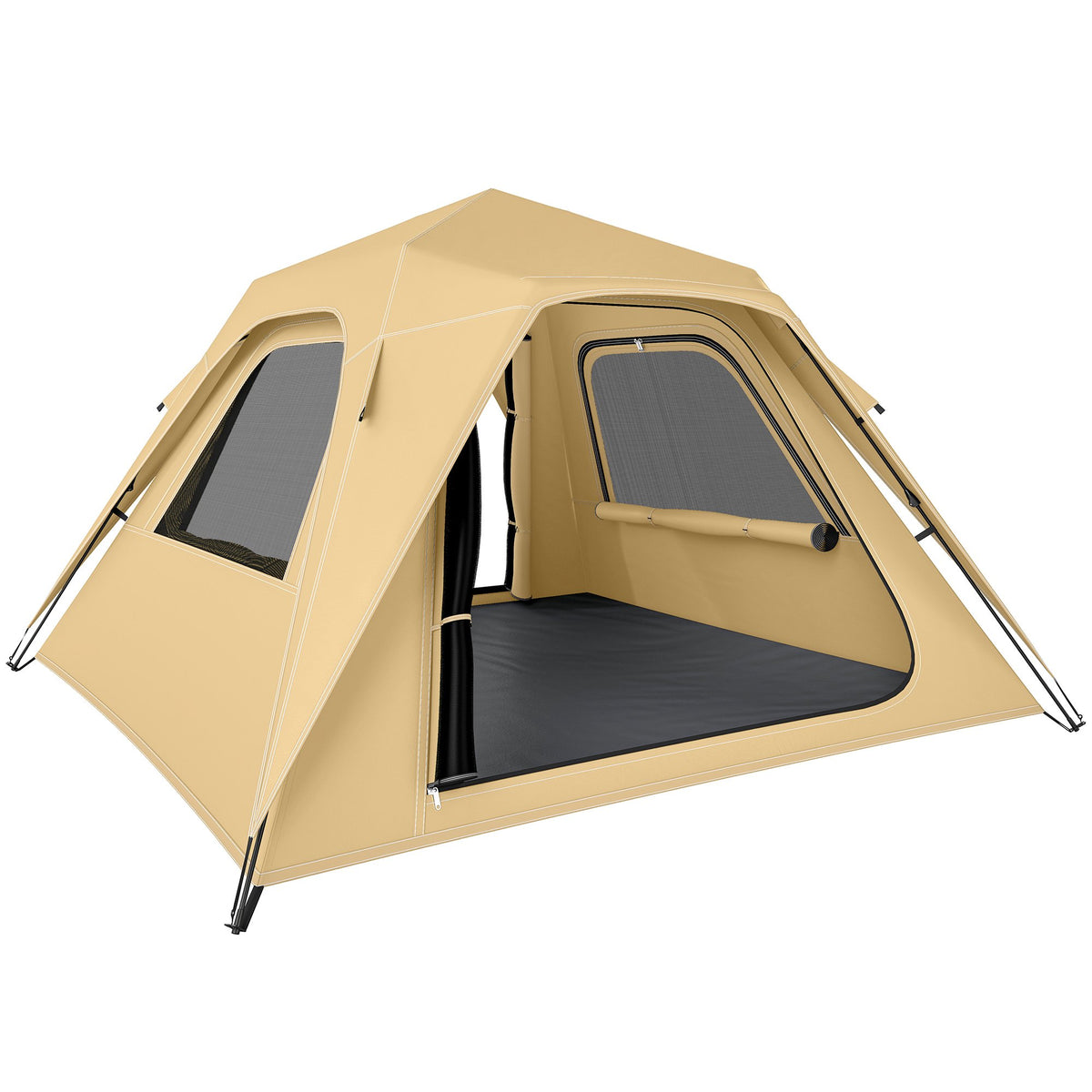 Instant Pop-Up Tent, Waterproof, 2-3 Person, 240x240x160 cm