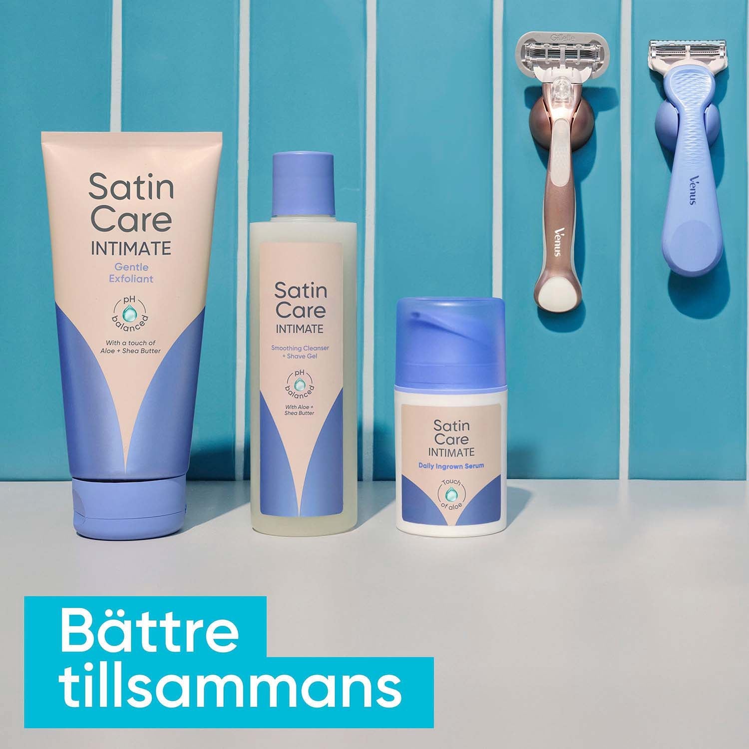 Intimate Smoothing Cleanser & Shaving Gel, 190 ml