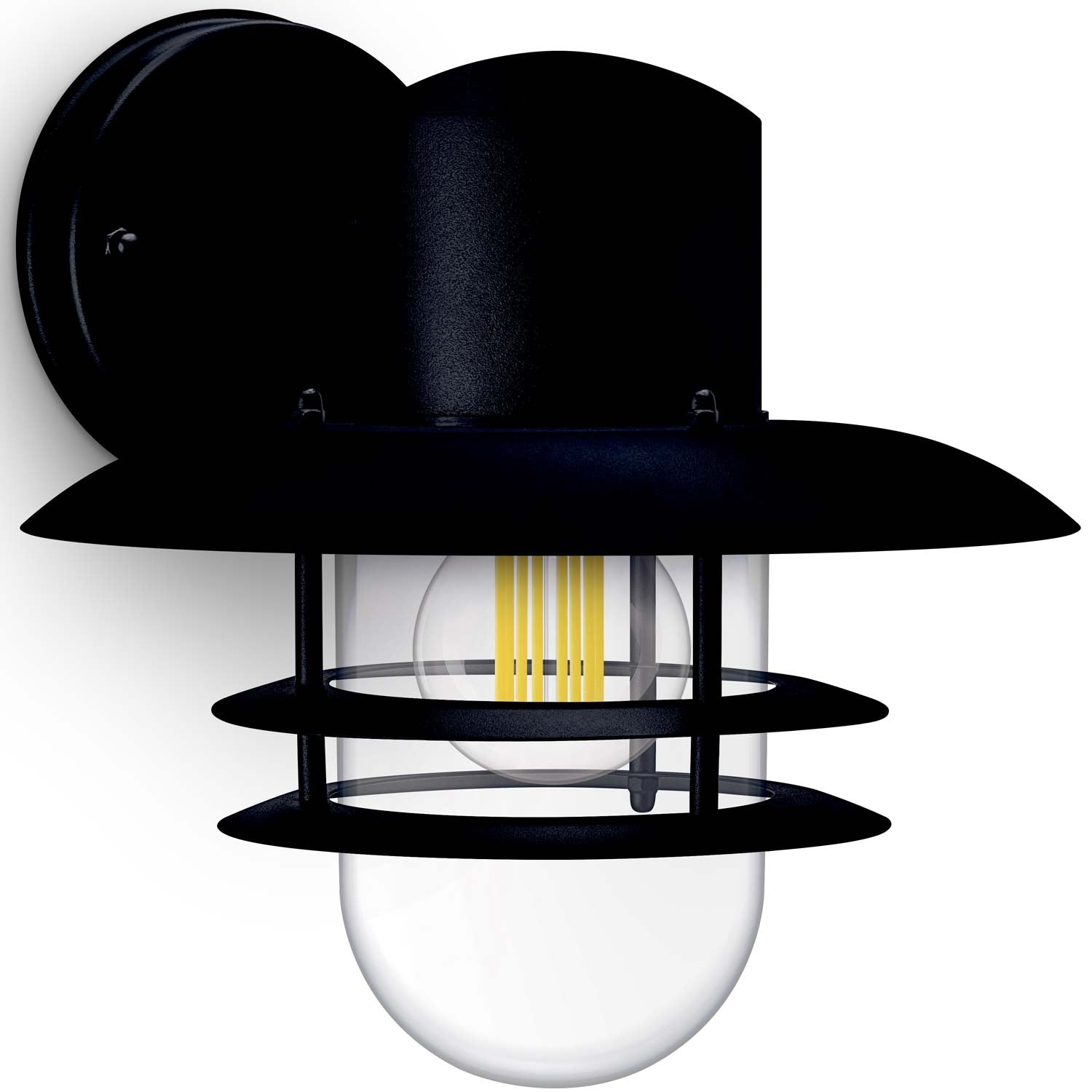 Inyma Wall luminaire (E27 socket) IP44 Black