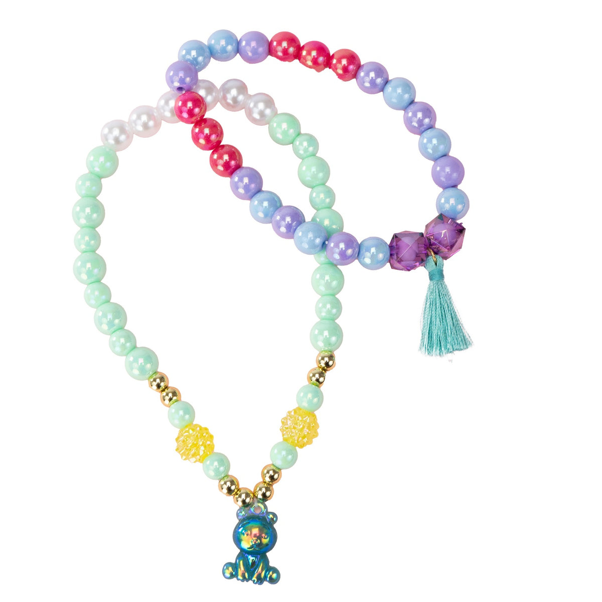 Jewelry Craft Set: 600 Beads, Charms & Ribbon