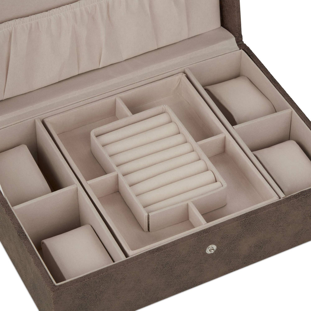 Jewelry box in leather look