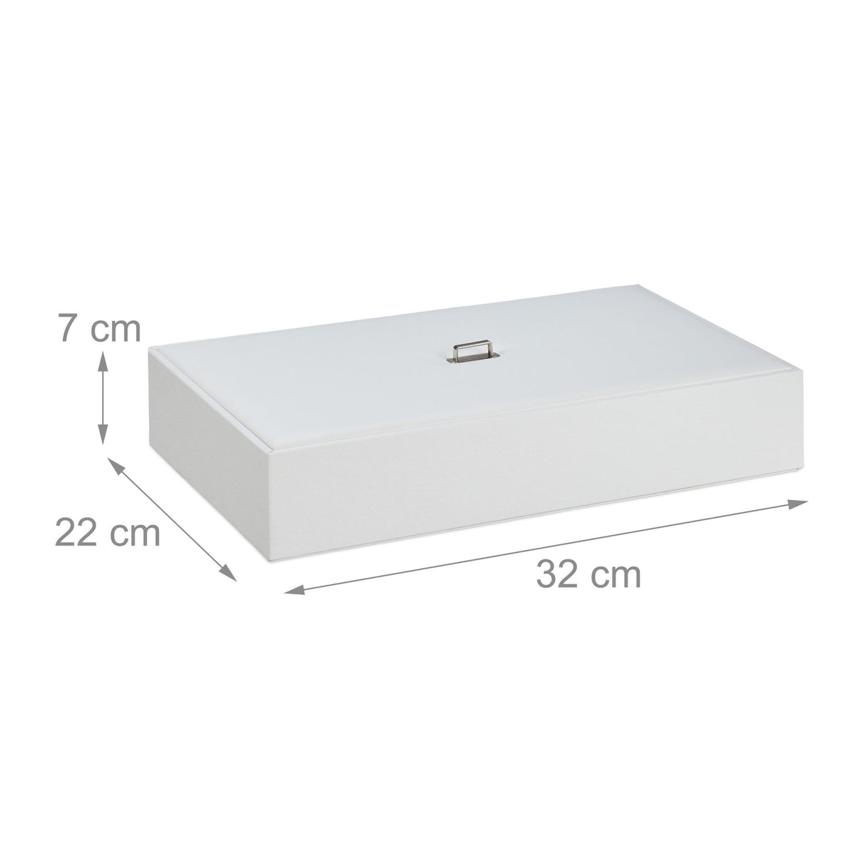 Jewelry storage with lid