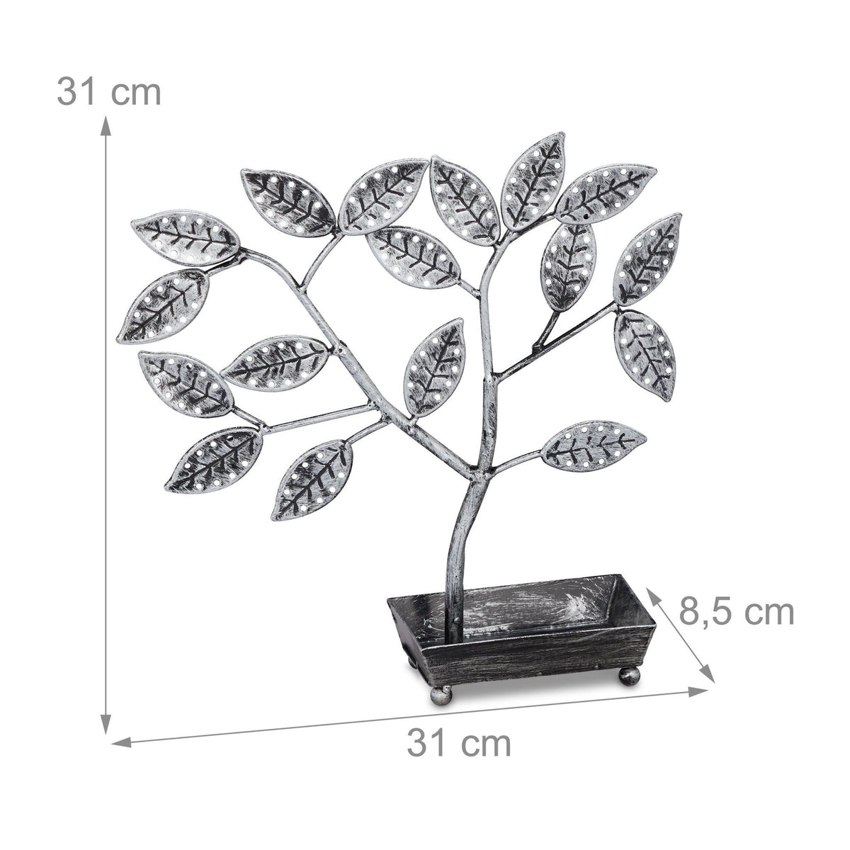 Jewelry tree with bowl