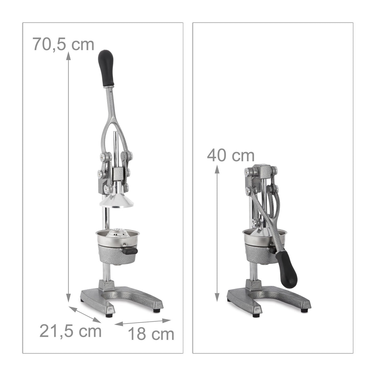 Juice machine manual professional with lever