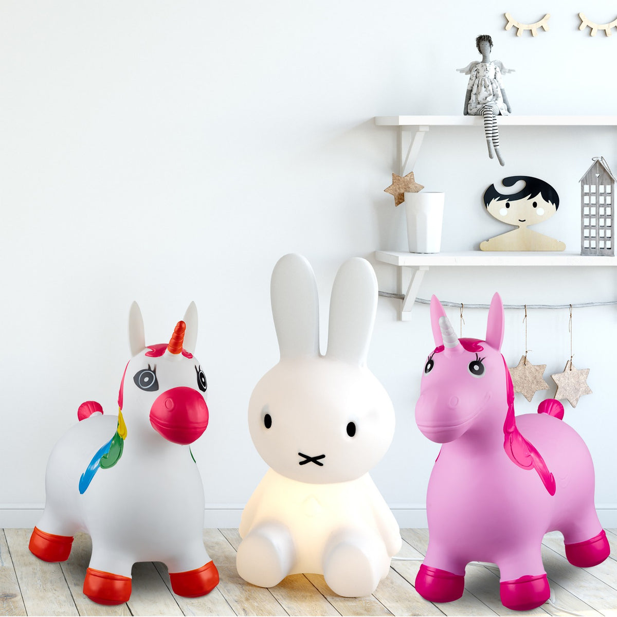 Jumping animal Unicorn