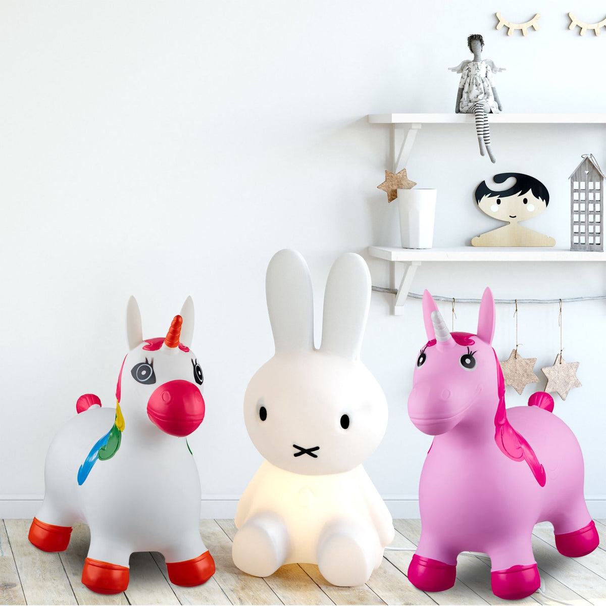 Jumping animal Unicorn