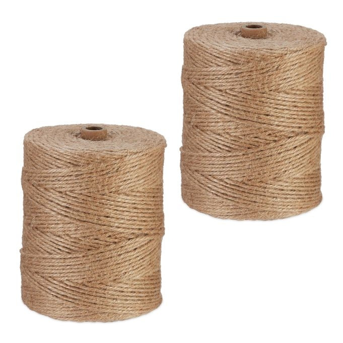 Jute cable 3 mm x 300 m set of 2