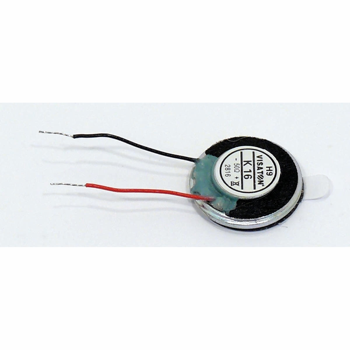 K 16 - 50 Ohm - 1.6 cm (0.63") mini speaker