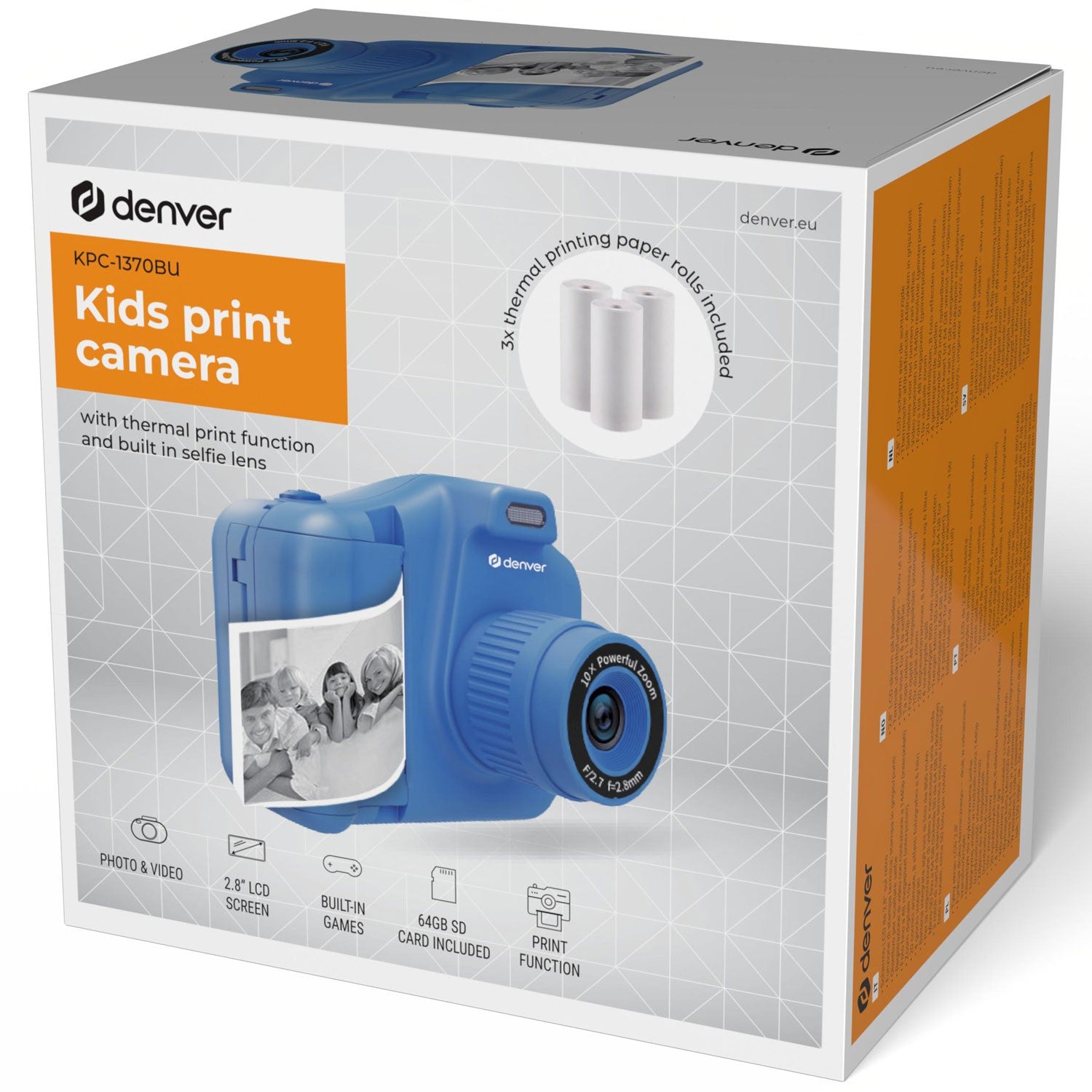 KPC-1370BU Camera with print function