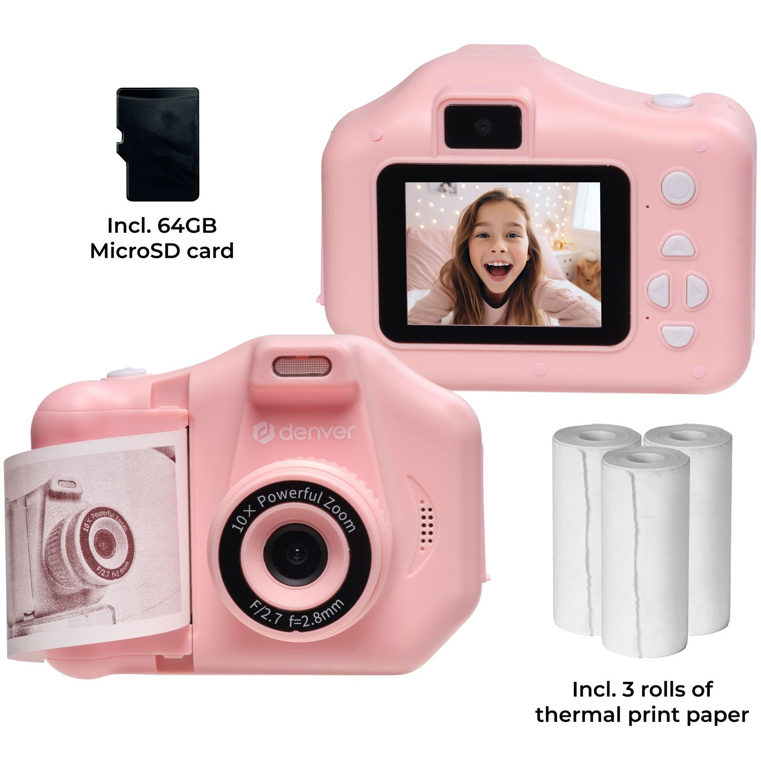 KPC-1370P Camera with print function