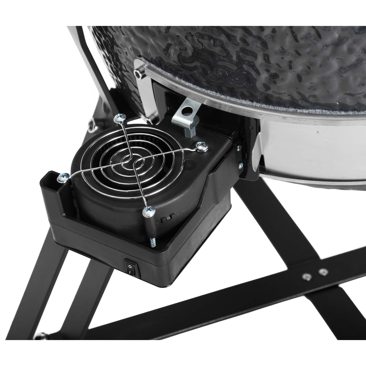 Kamado ignition fan
