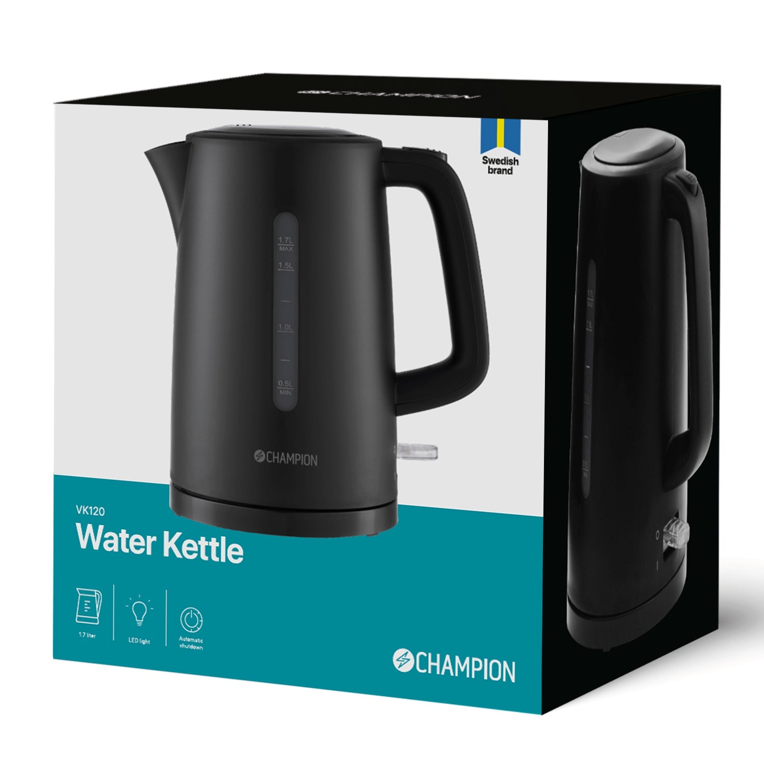 Kettle 1.7L VK120 Matt black