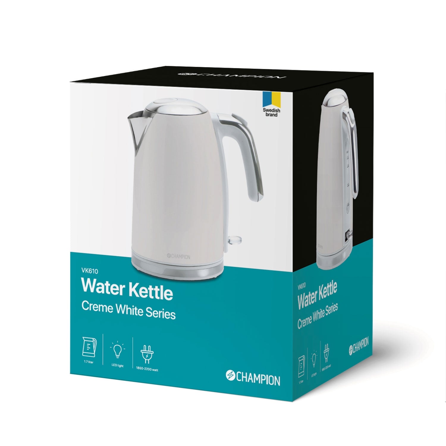 Kettle 1.7L VK610 Creme White Series