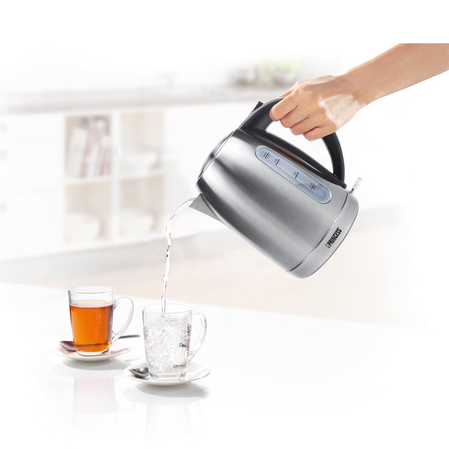 Kettle 1.7l Stainless steel 2200Watt 0.7m cord