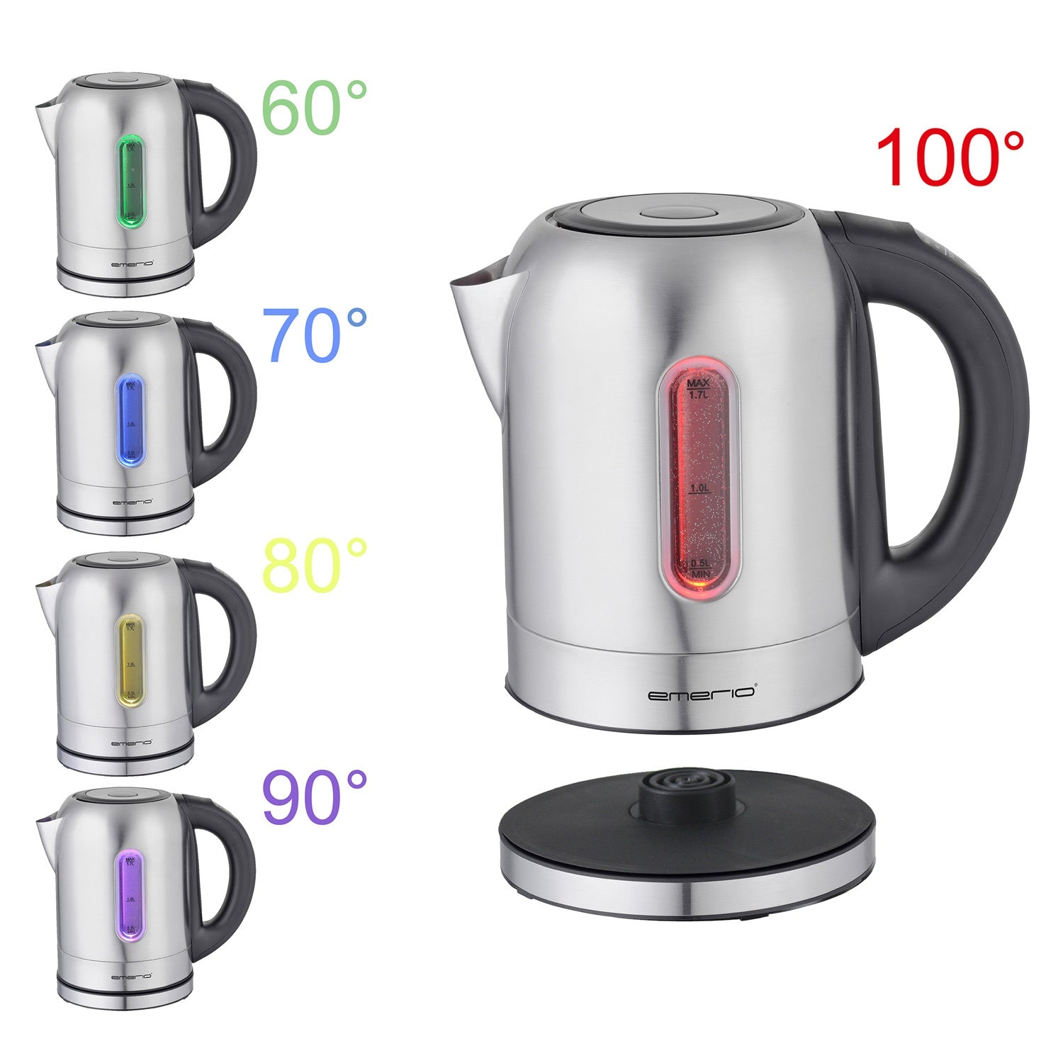 Kettle 1.7l Temp Set