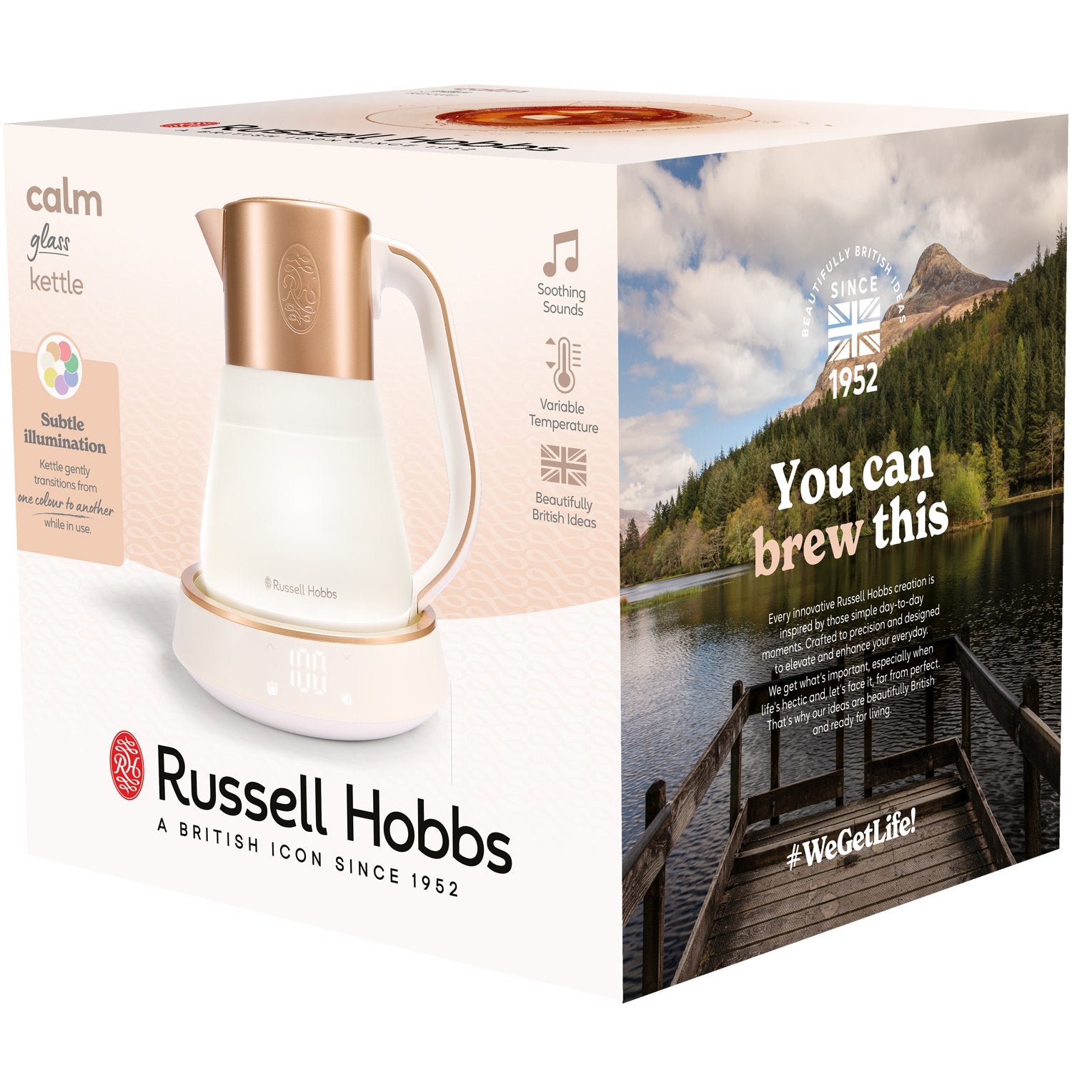 Kettle 27450-70 Calm Kettle 1.7l 2400W Quiet Boiling