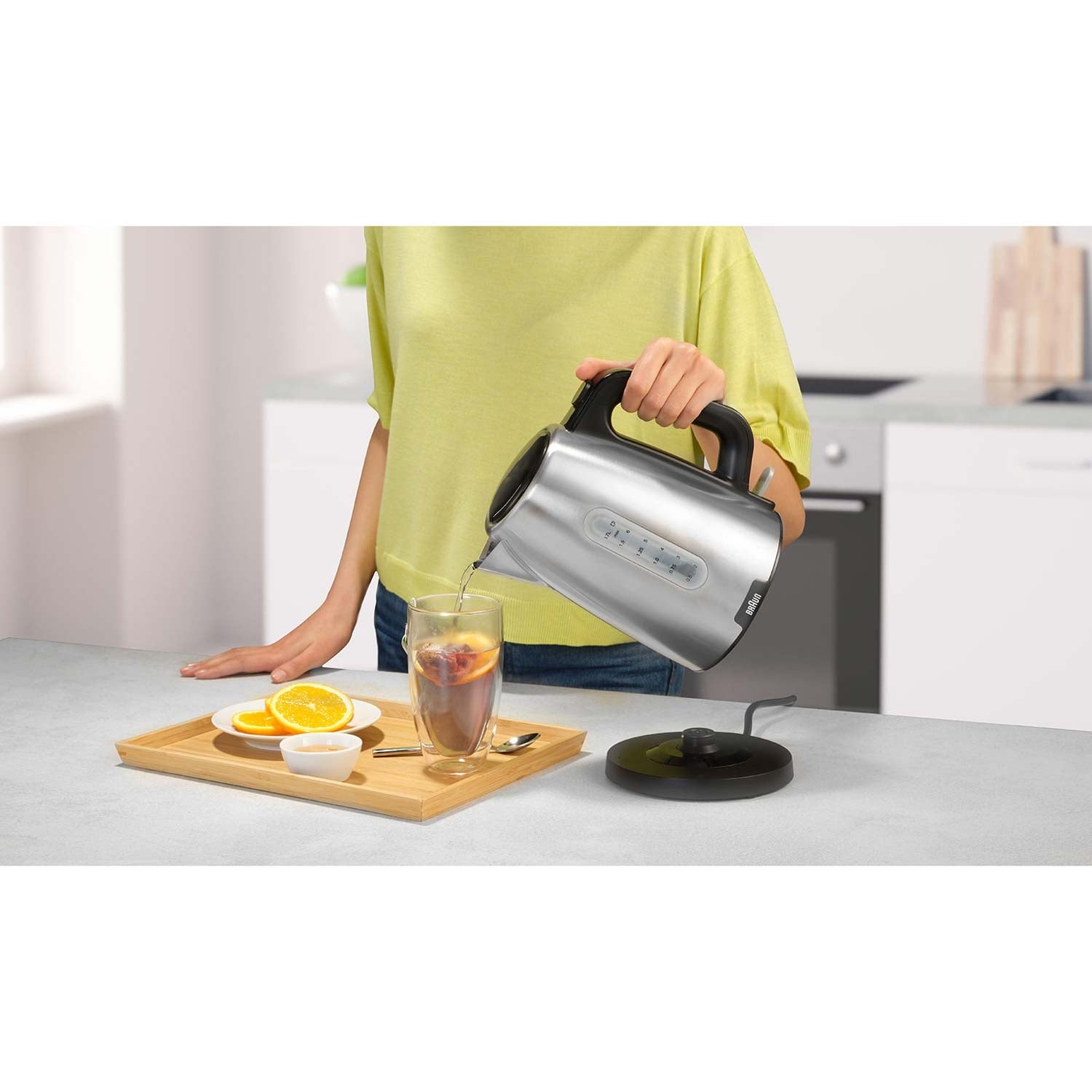 Kettle WK1500BK PurShine 1.7 liters Stainless