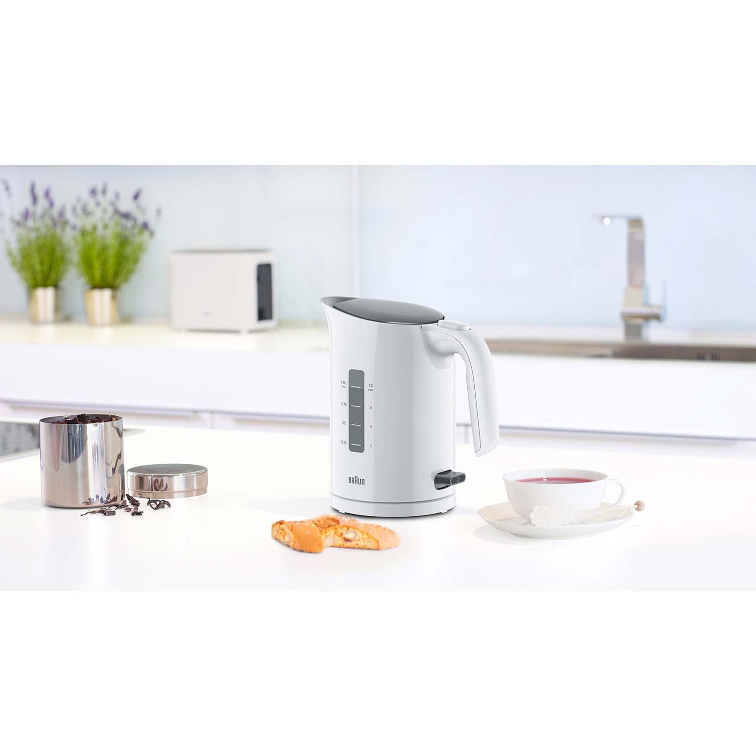 Kettle WK3000WH PurEase 1 liter