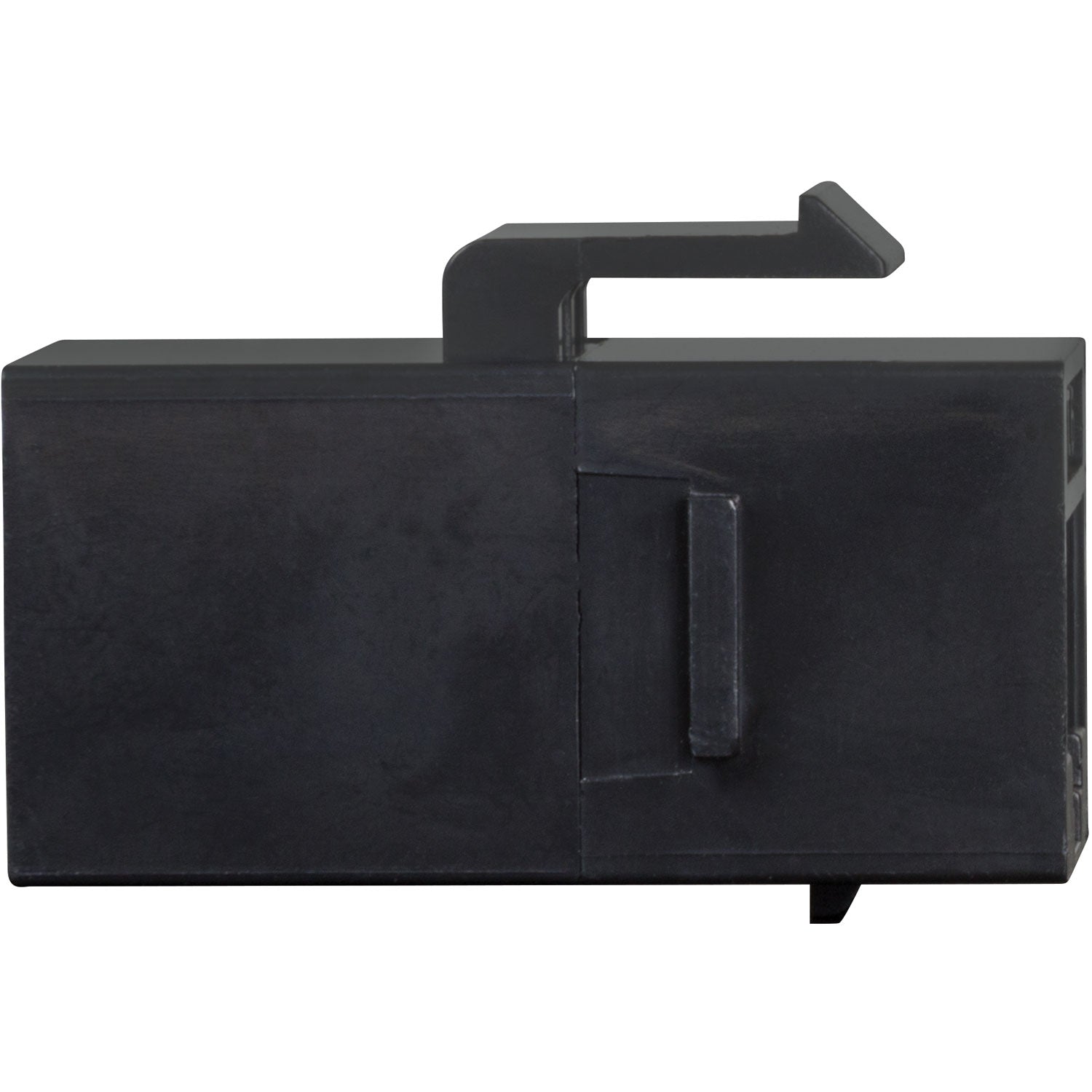 Keystone connector Cat6 UTP 2xRJ45 Black