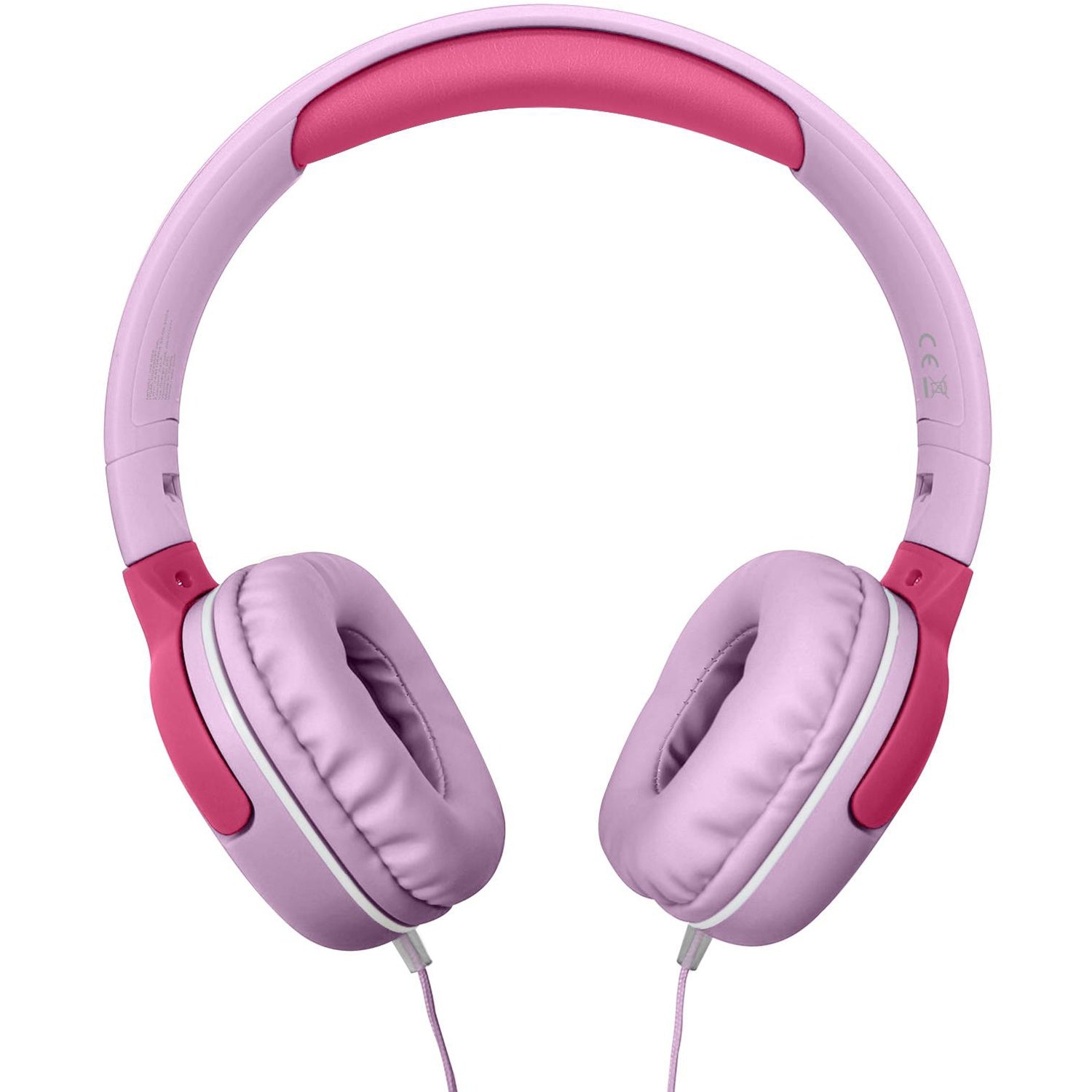 KidsBeat 2 Headphones volume limited max 85dB 3.5mm connector Pink