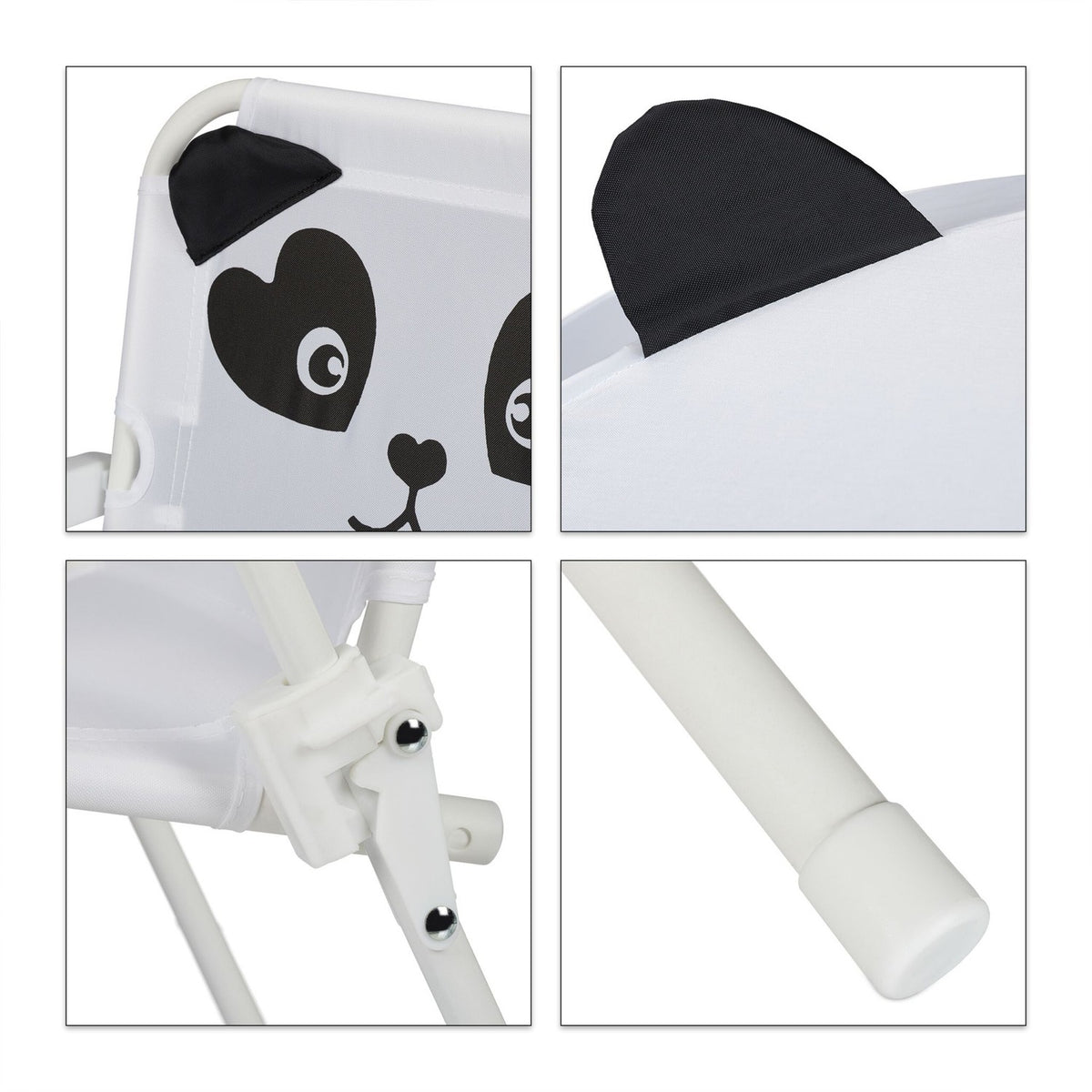 Kids' Camping Set with Adjustable Parasol – 4 Pieces