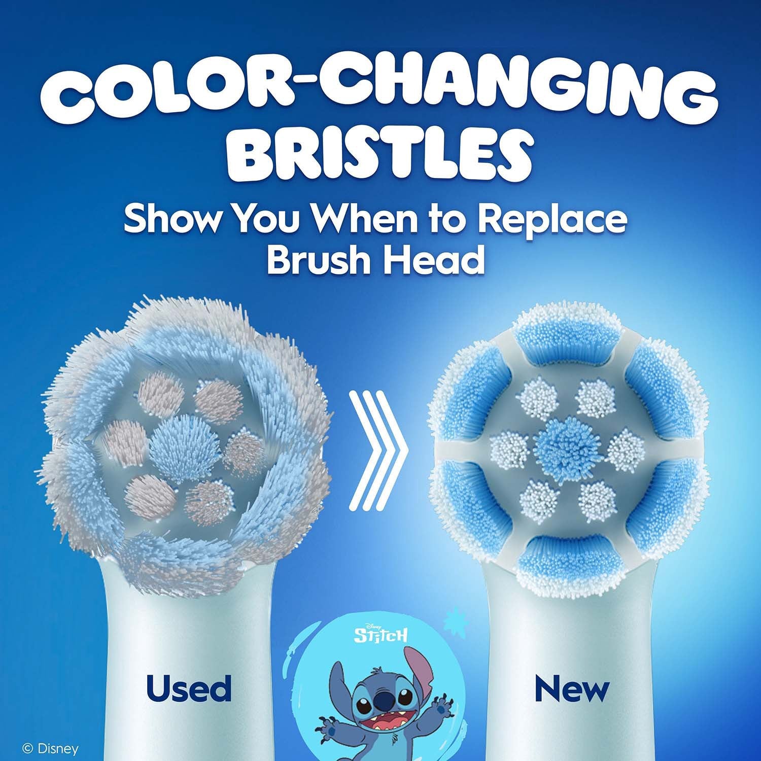 Kids Electric Toothbrush Heads, Soft Bristles, 2-Pack