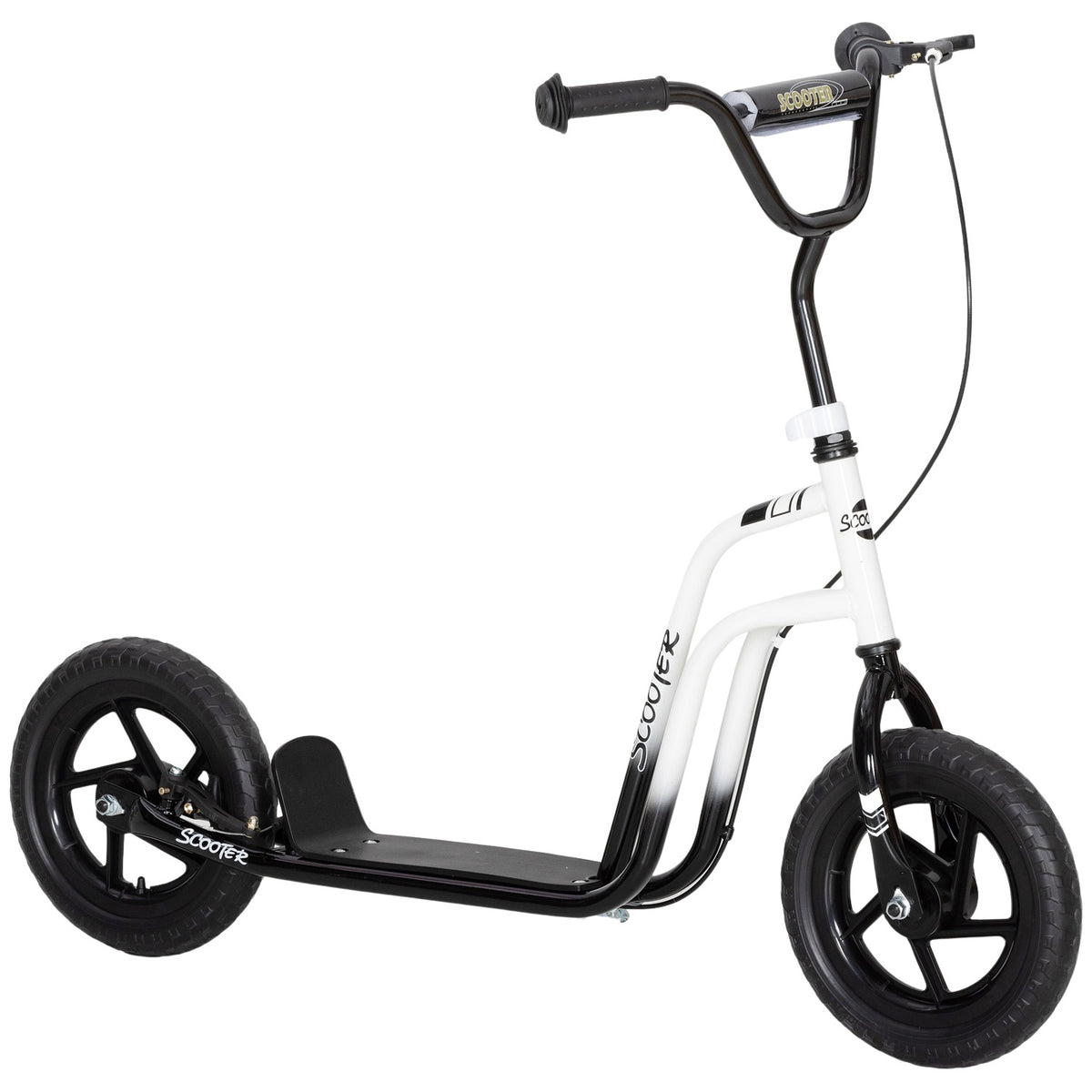 Kids Scooter, Adjustable Handlebar, Large Wheels, Ages 5-12
