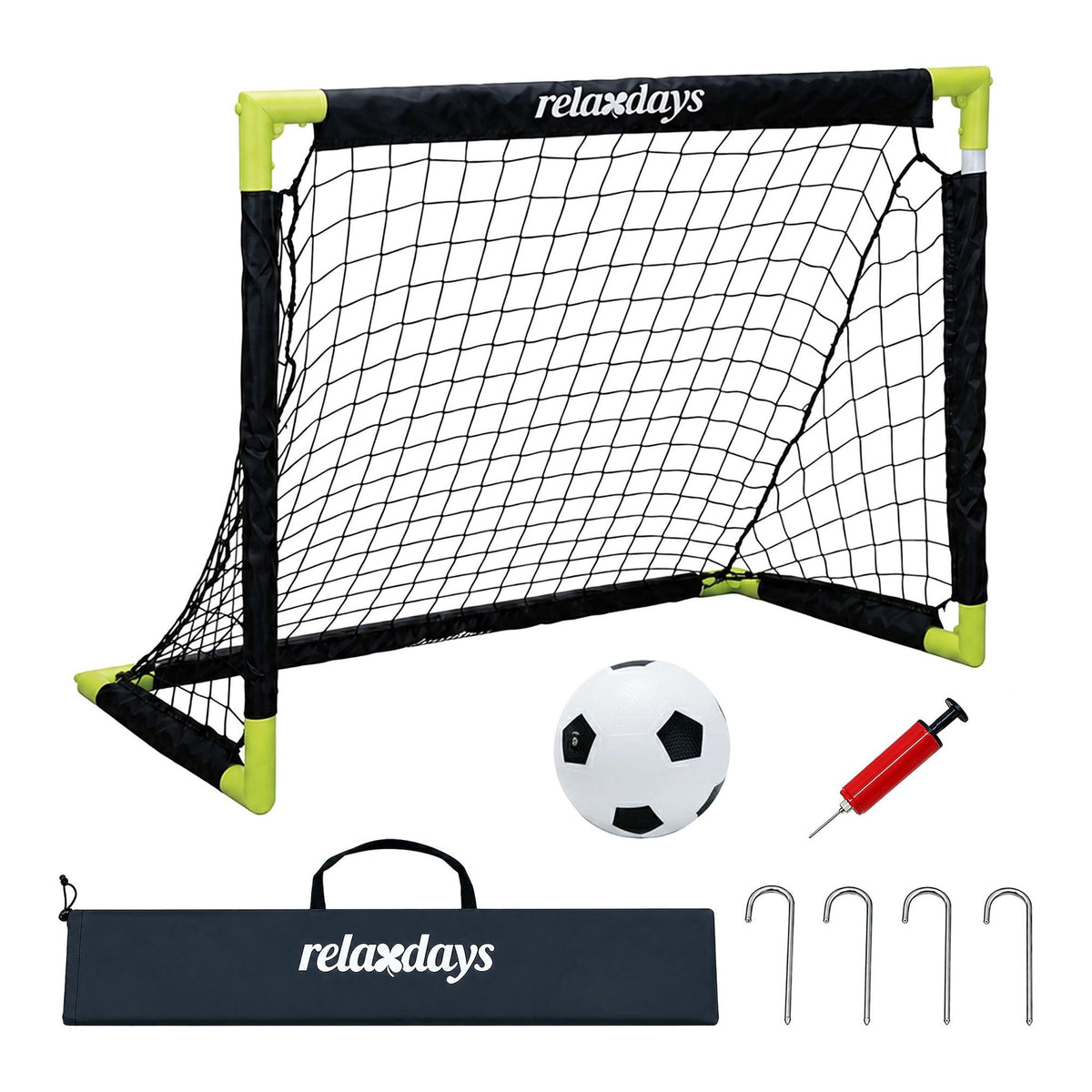Kids' Snap-Together Football Goal Set with Ball & Bag