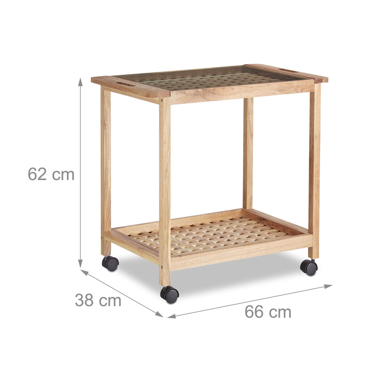 Kitchen cart on wheels
