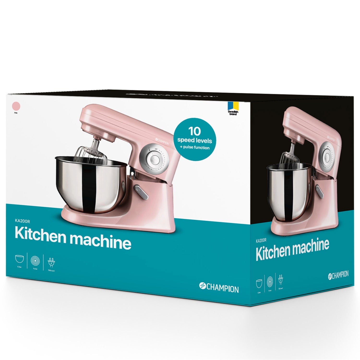 Kitchen machine 5L 700W KA200 Pink