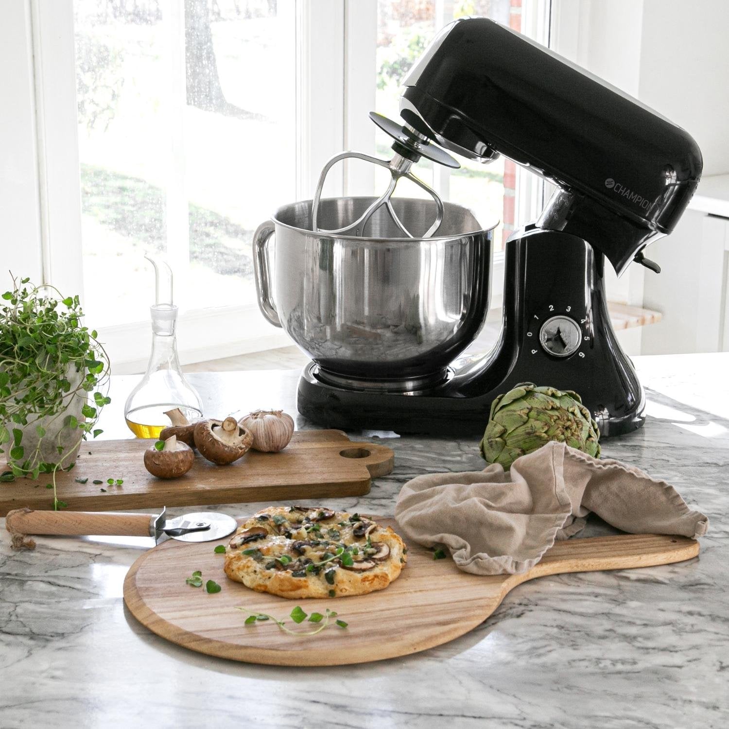 Kitchen machine Pro 6L 1200W KA400 Shiny Black