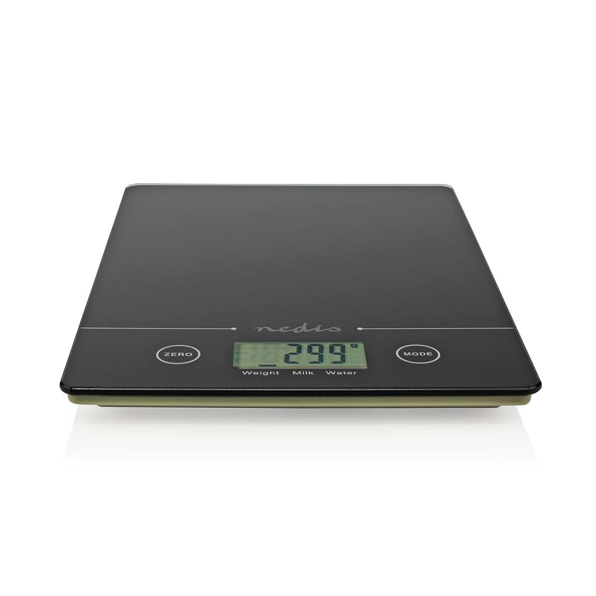Kitchen scale | Digital | Glass / Plastic | CR 2032 Battery | Black