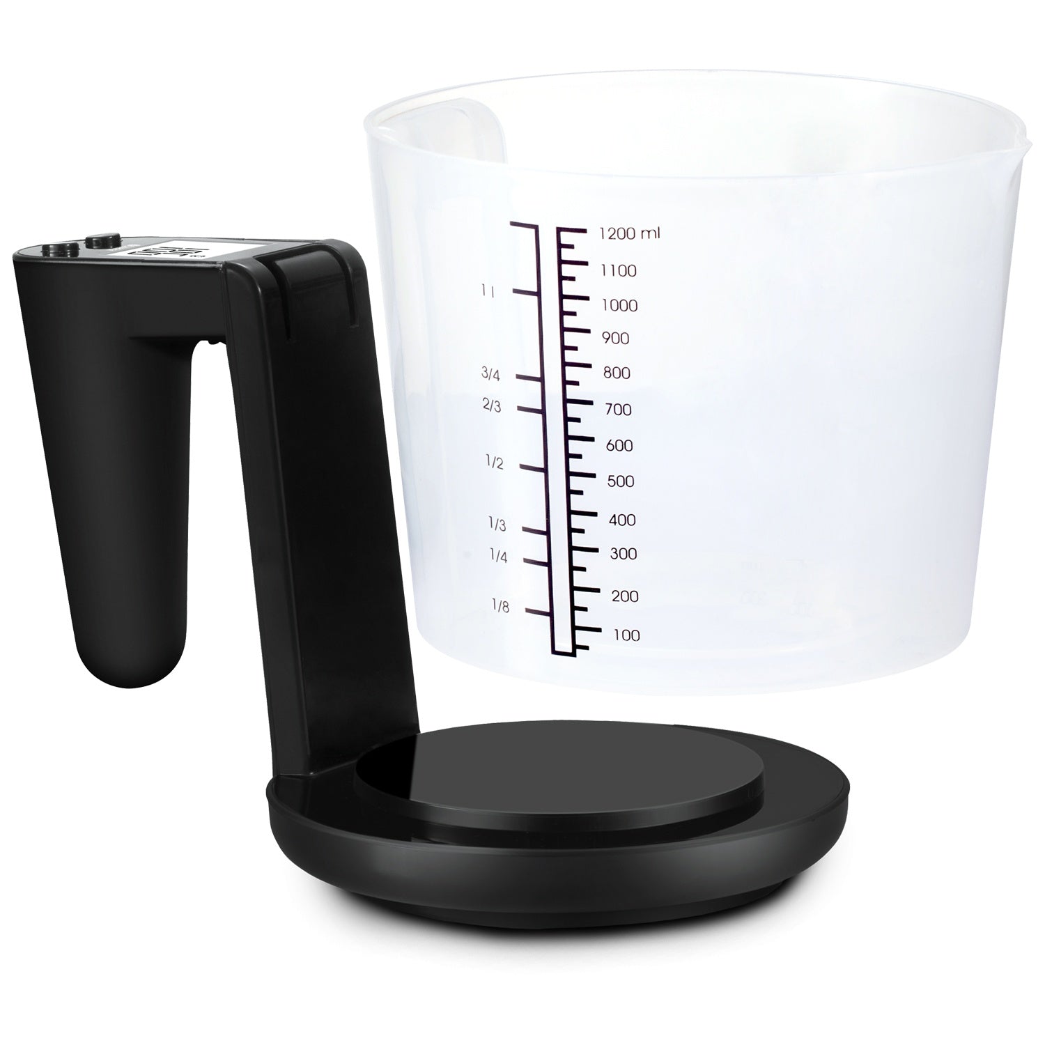 Kitchen scale Measuring cup 3kg 1200ml KV310 Black