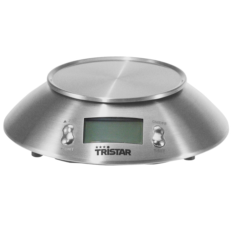 Kitchen scale Stainless steel with bowl