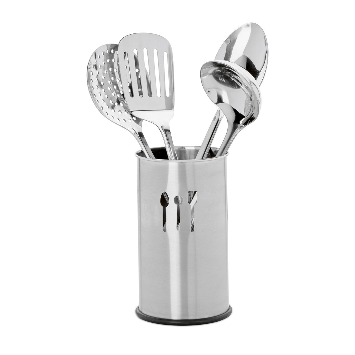 Kitchen utensils in stainless steel